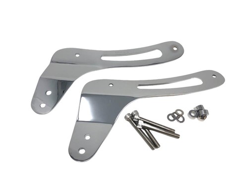 Support sissy bar chromés - support, de